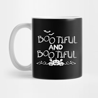 Boo-Tiful and Boo-Tiful - Halloween Humor Mug